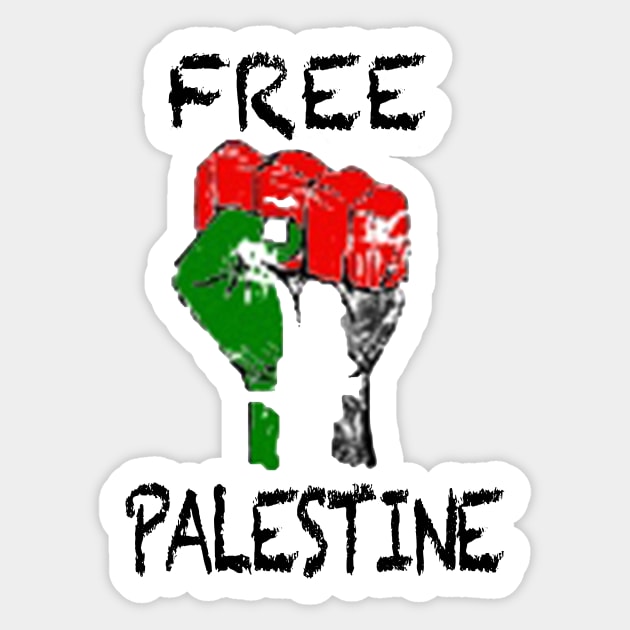 Free Palestine | Palestine in my heart Sticker by TheAlmighty1